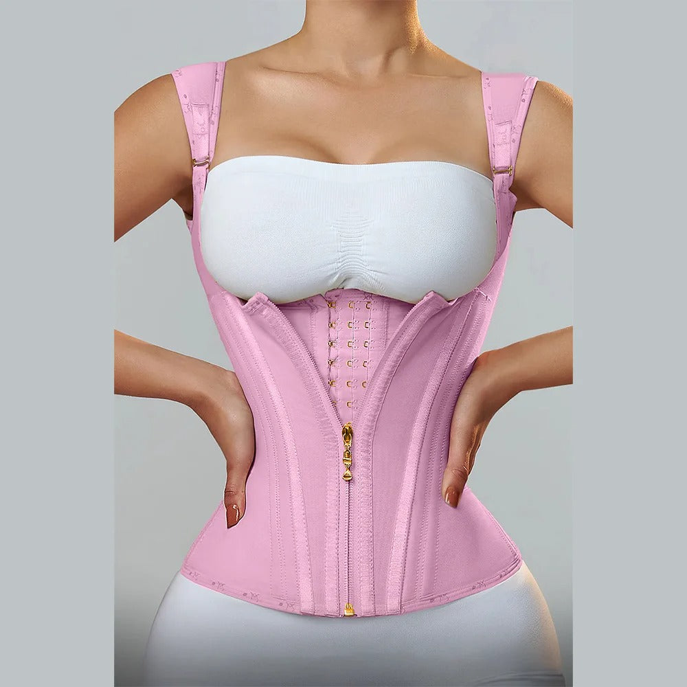 Double Compression Waist Trainer Corset | Essence New York