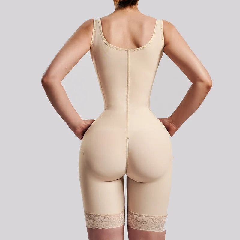 High Compression Front Zipper Body Shaper | Essence New York