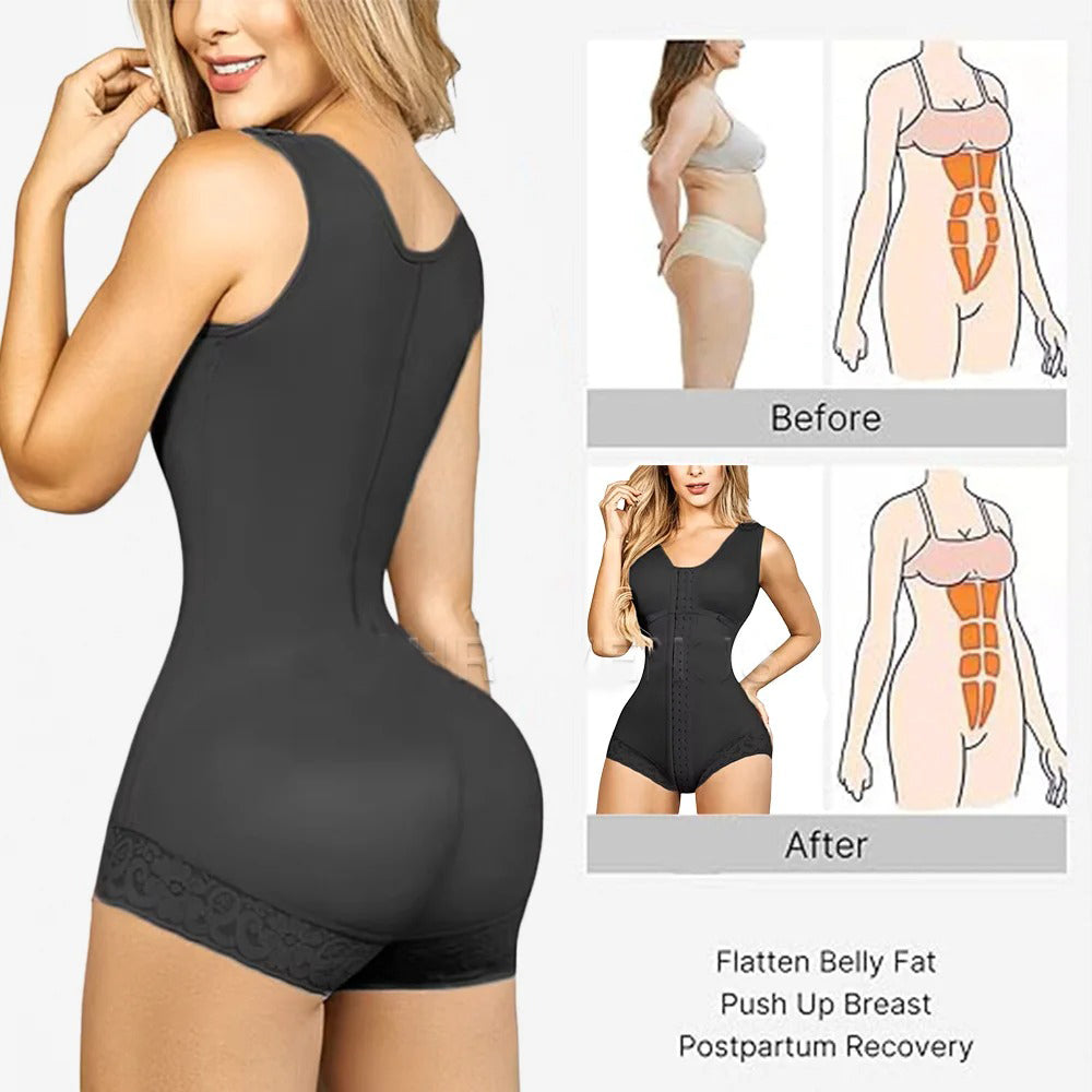 Eye Closure Breast Support Tummy Control Body Shaper| Essence New York