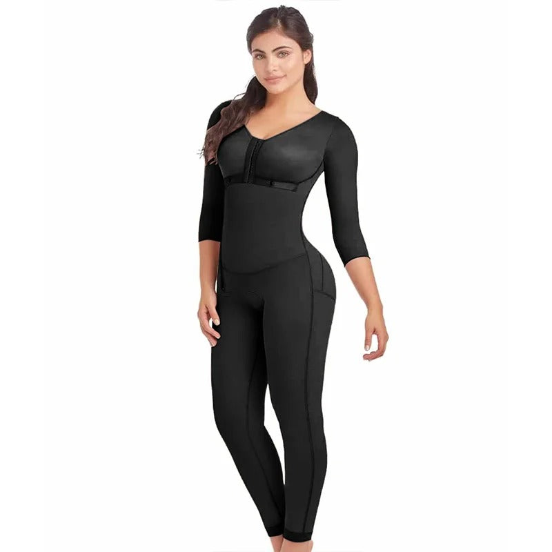 Long Sleeves Full Body Shapewear | Essence New York