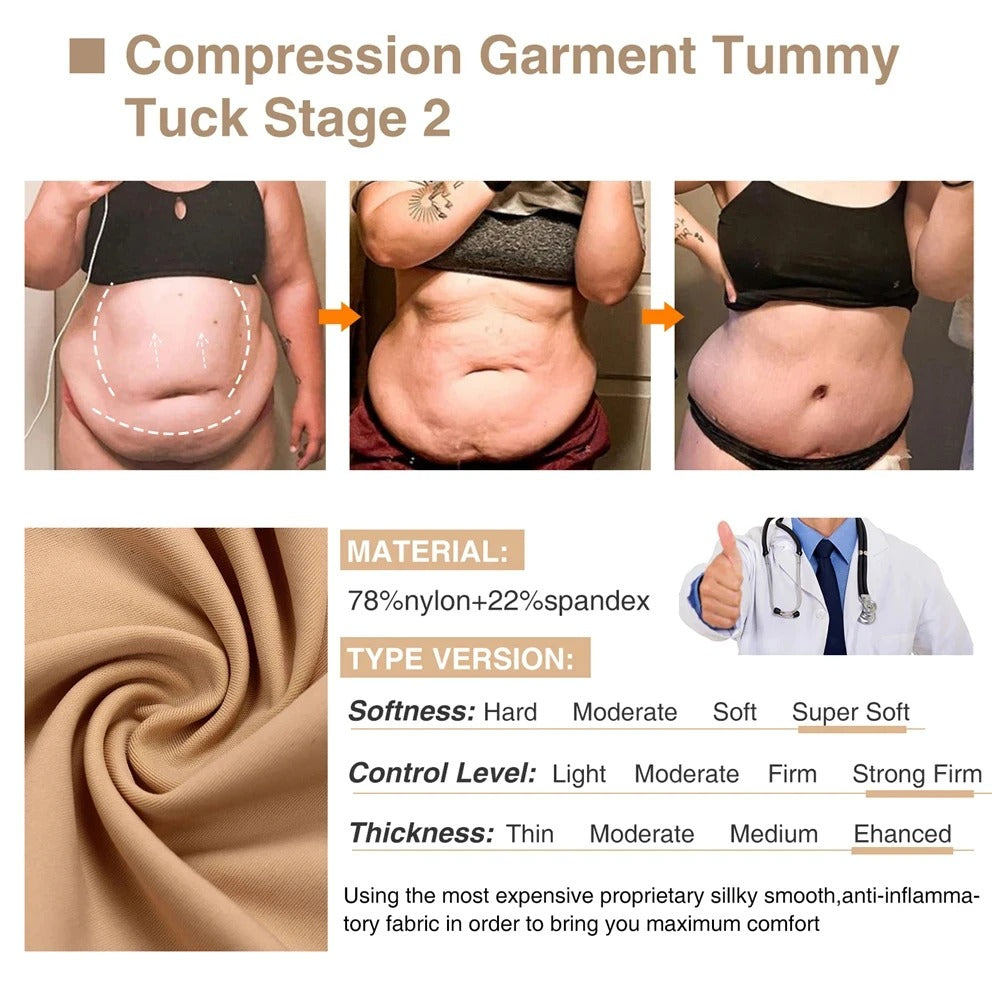 Postpartum High Compression Full Body Shapewear | Essence New York