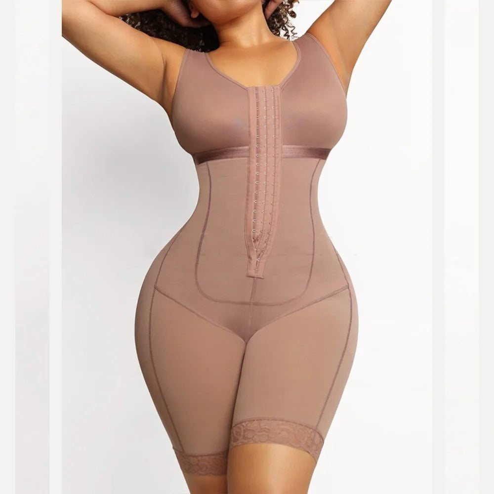 Seamless Compression Shapewear Bodysuit with Bra | Essence New York